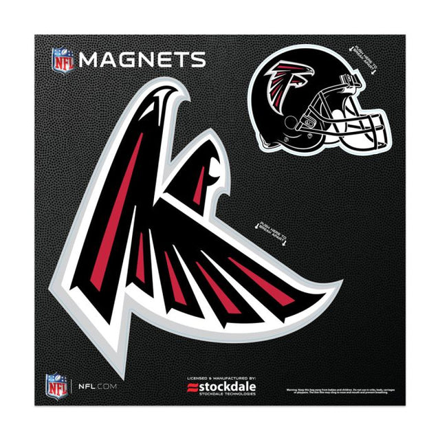 Imán para exteriores de los Atlanta Falcons de 8" x 8"