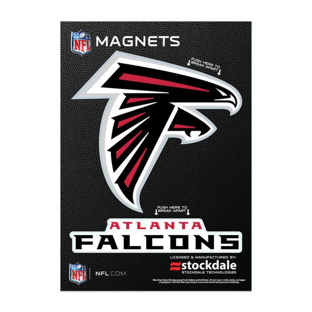 Imanes para exteriores de los Atlanta Falcons de 5" x 7"