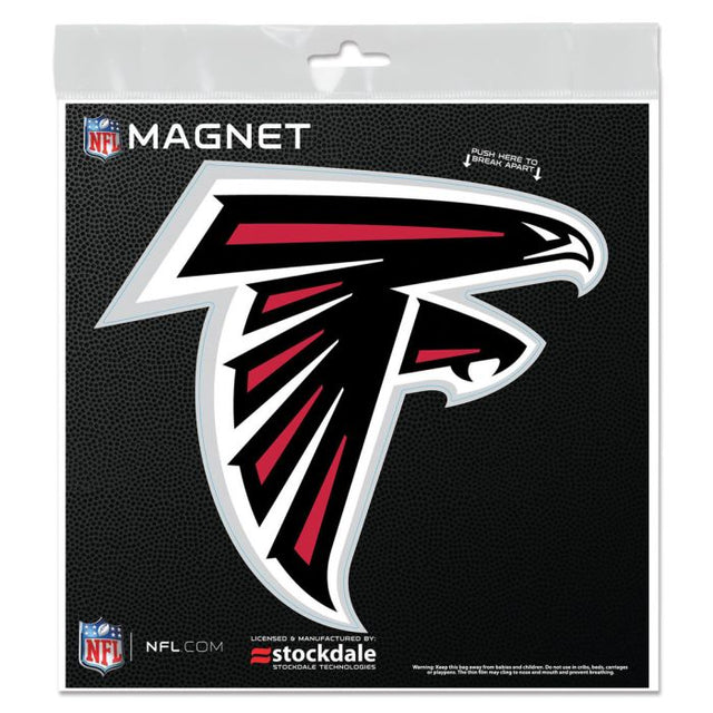 Imanes para exteriores de los Atlanta Falcons, 6" x 6"
