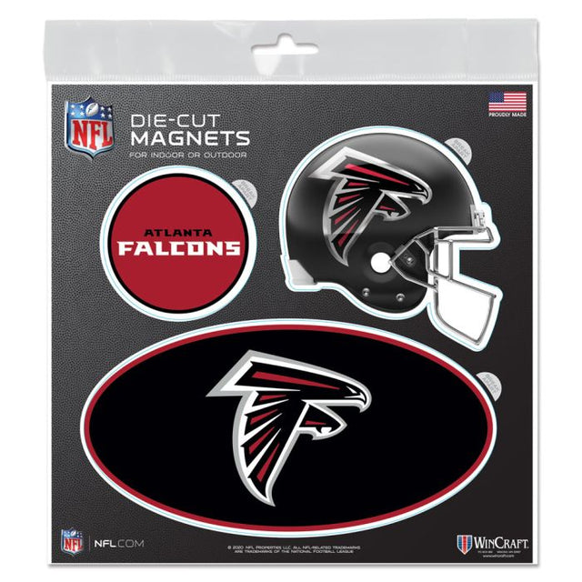 Atlanta Falcons Outdoor Magnets 6" x 6"