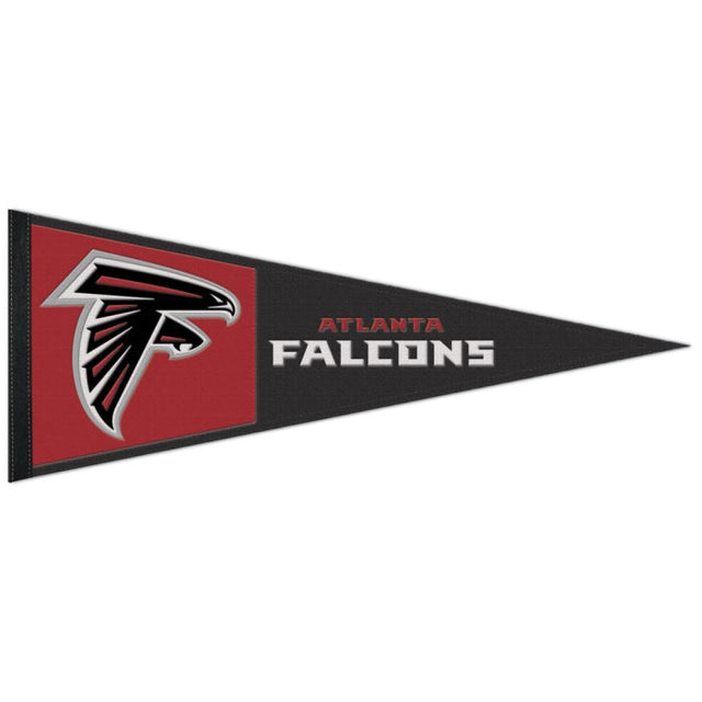 Banderín de lana de los Atlanta Falcons de 13" x 32"