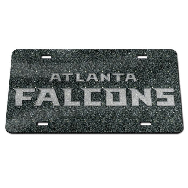 Matrícula acrílica especial de los Atlanta Falcons