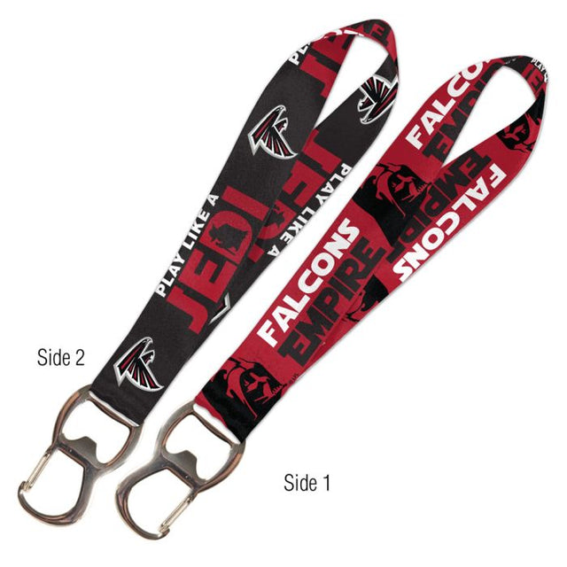 Atlanta Falcons / Star Wars Yoda & Vader Keystrap Bottle Opener