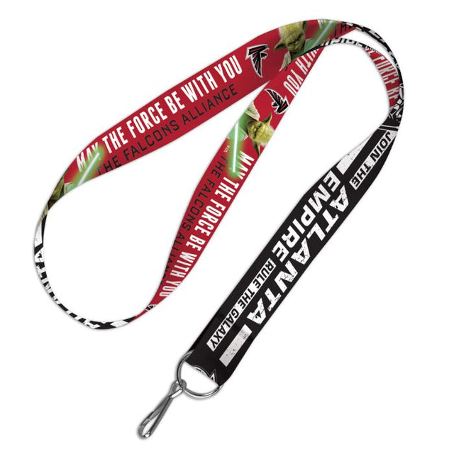 Atlanta Falcons / Star Wars Yoda & Vader Lanyard 1"