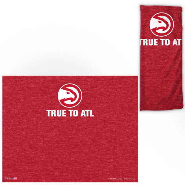 Envolturas para fanáticos de los Atlanta Hawks HEATHERED