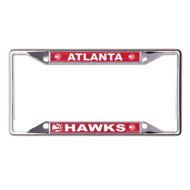 Marco de fotos MEGA Lic Plt de los Atlanta Hawks, de acero inoxidable, estampado