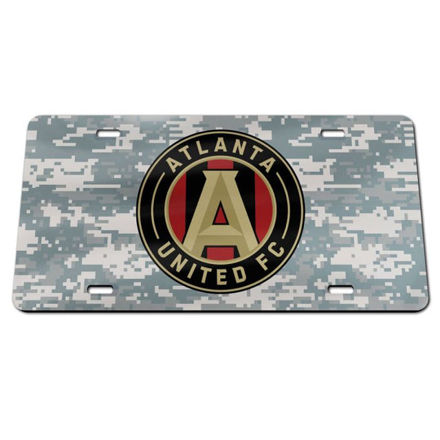 Atlanta United Specialty Acrylic License Plate