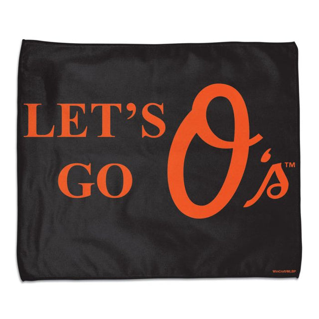 Baltimore Orioles LET'S GO O'S Rally Towel - Full color