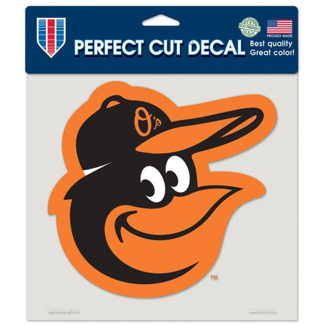 Baltimore Orioles Perfect Cut Color Decal 8" x 8"