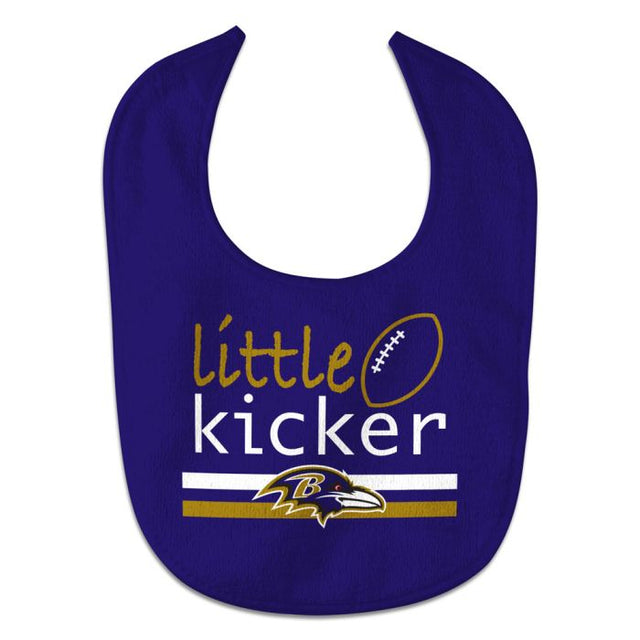 Babero para bebé All Pro Little Kicker de los Baltimore Ravens