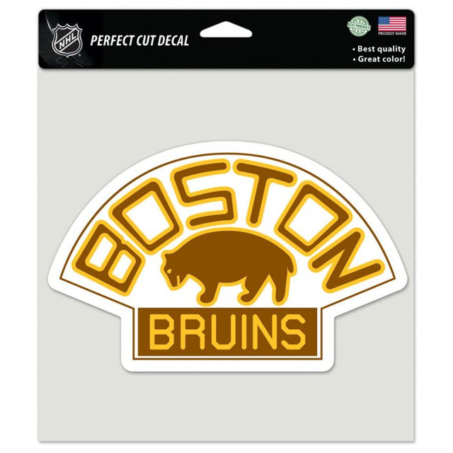 Boston Bruins / Vintage Perfect Cut Color Decal 8" x 8"