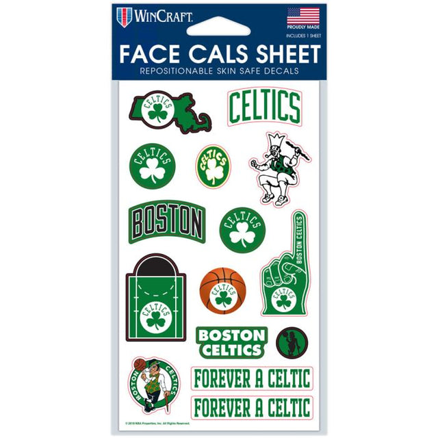 Cara de los Boston Celtics Cals 4" x 7"