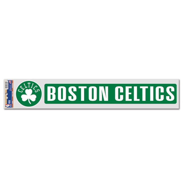 Calcomanías para fanáticos de los Boston Celtics de 3" x 17"