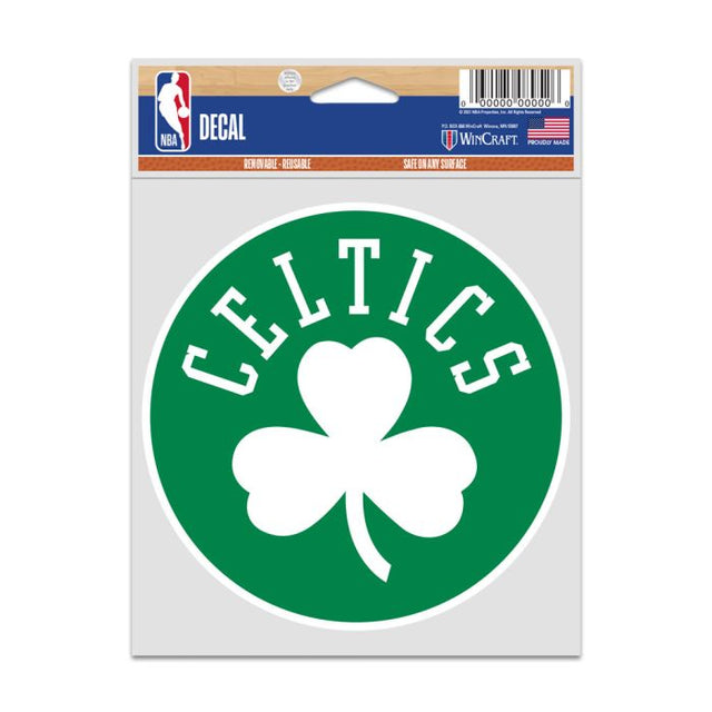 Calcomanías para fanáticos de los Boston Celtics de 3,75" x 5"