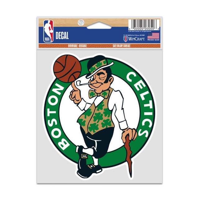 Calcomanías para fanáticos de los Boston Celtics de 3,75" x 5"