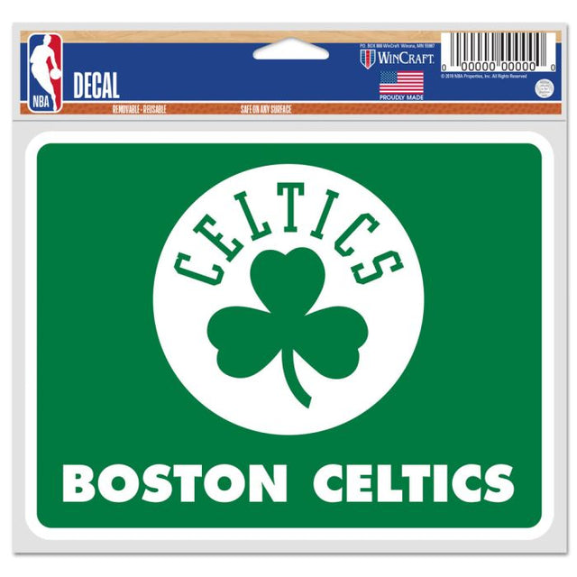 Calcomanías para fanáticos de los Boston Celtics de 5" x 6"