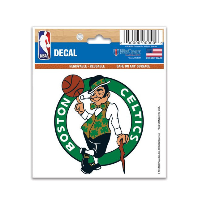 Calcomanía multiusos de Boston Celtics de 3" x 4"