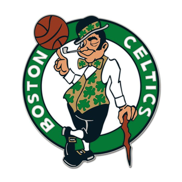 Tarjeta de joyería con pin esmaltado de colección PRIMARY de Boston Celtics