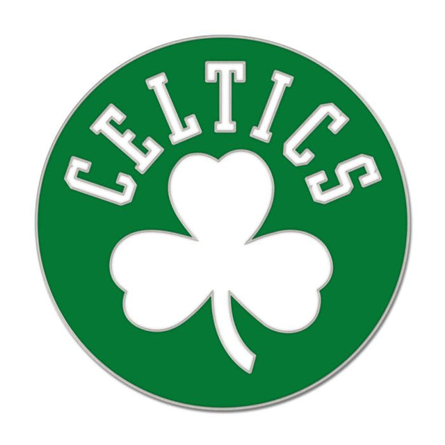 Tarjeta de joyería con pin esmaltado de colección secundaria de los Boston Celtics