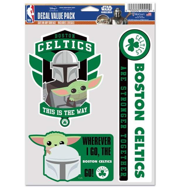 PAQUETE MULTIUSOS PARA FANS DE LOS BOSTON CELTIC / STAR WARS
