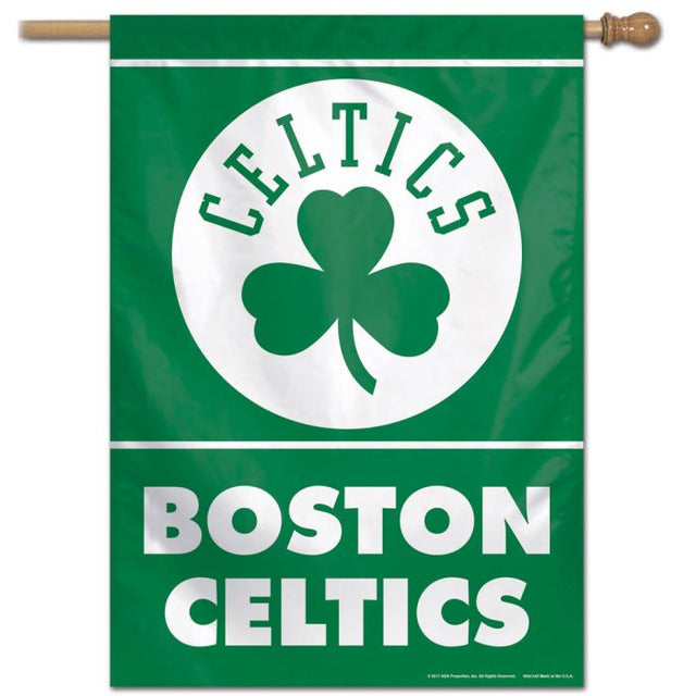 Bandera vertical de los Boston Celtics de 28" x 40"