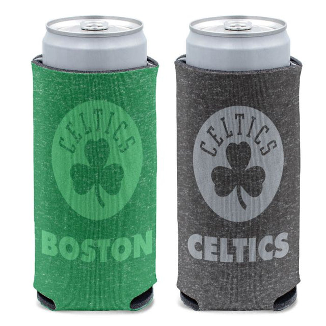 Boston Celtics colored heather 12 oz Slim Can Cooler