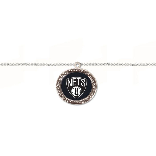 Pulsera de los Brooklyn Nets con dije de joyería en cartulina