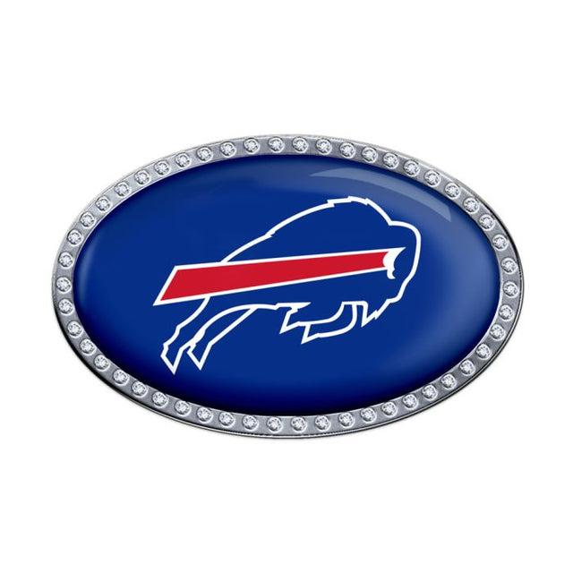 Buffalo Bills Bling Chrome Metal Domed Emblem