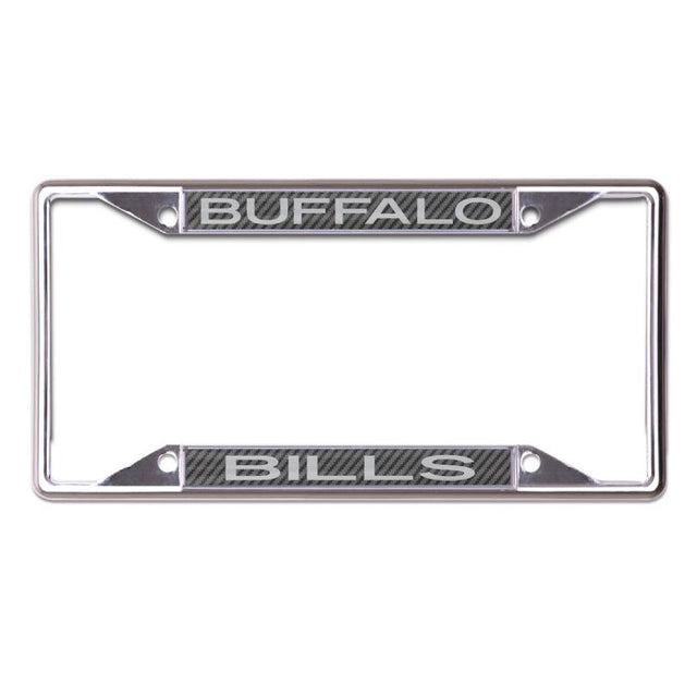 Buffalo Bills CARBON Lic Plt Frame S/S Printed