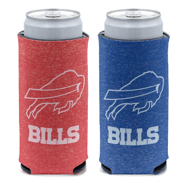 Buffalo Bills COLORED HEATHER 12 oz Slim Can Cooler