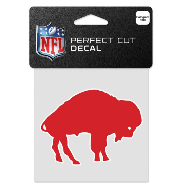 Buffalo Bills / Classic Logo RETRO Perfect Cut Color Decal 4" x 4"