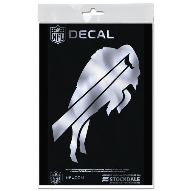Buffalo Bills Decal Metallic 3" x 5"