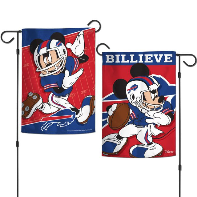 Buffalo Bills / Disney Garden Flags 2 sided 12.5" x 18"