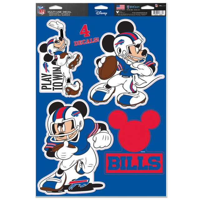 Buffalo Bills / Disney Multi-Use Decal 11" x 17"