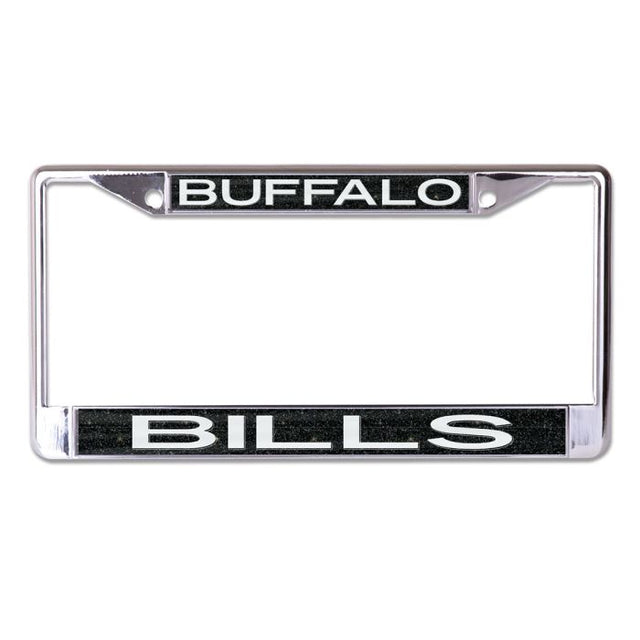 Buffalo Bills GLITTER BACKGROUND Lic Plt Frame S/L Printed