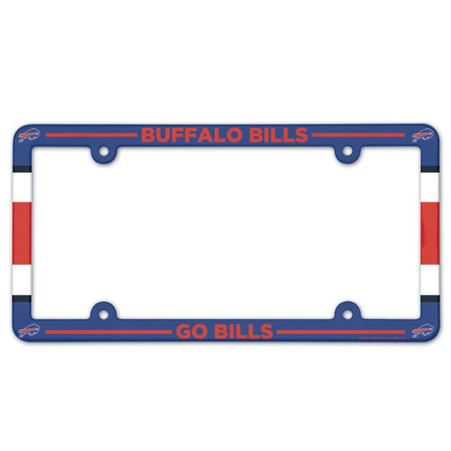 Buffalo Bills Lic Plate Frame Full Color
