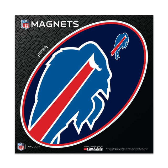 Imanes para exteriores MEGA de Buffalo Bills, 6" x 6"