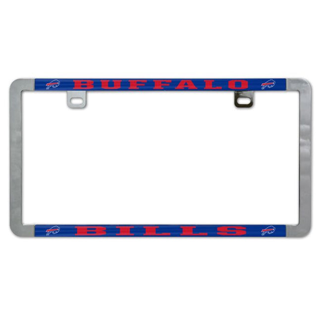 Buffalo Bills Metal Lic. Plate Frame Slim