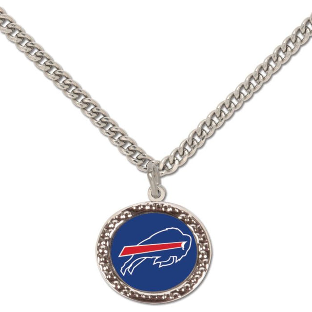 Collar de Buffalo Bills con tarjeta de joyería con dije