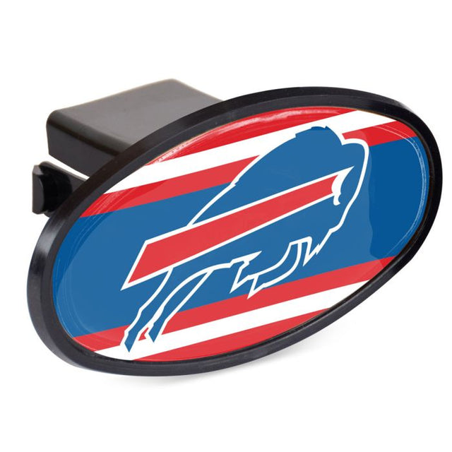 Buffalo Bills STRIPES Oval 2" Hitch Receiver