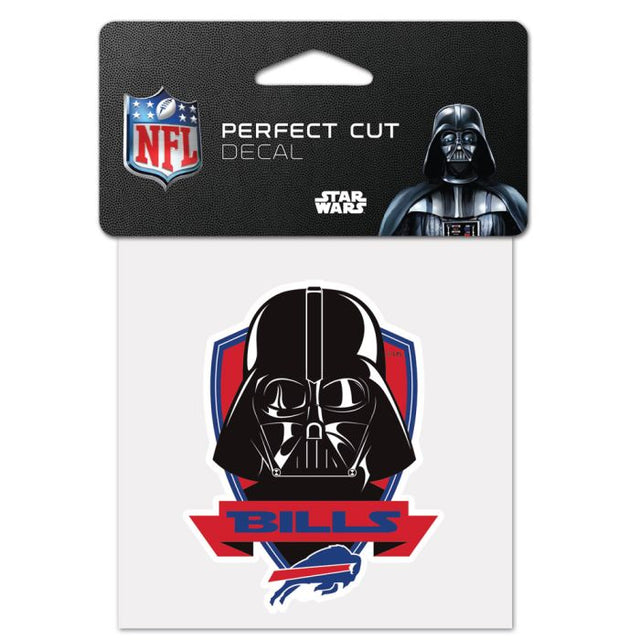 Buffalo Bills / Star Wars Darth Vader Perfect Cut Color Decal 4" x 4"