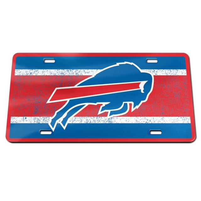 Buffalo Bills VINTAGE Specialty Acrylic License Plate