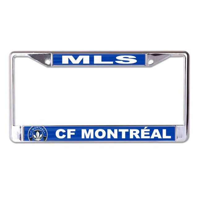 CF Montreal Lic Plt Frame S/L Printed