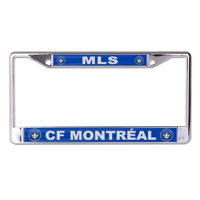 CF Montreal Lic Plt Frame S/L Printed