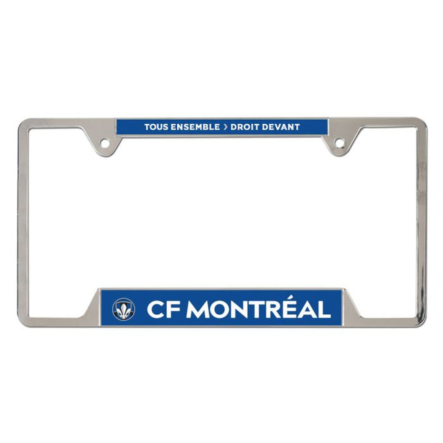 CF Montreal Metal License Plate Frame