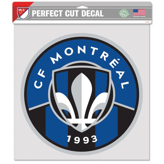 CF Montreal Perfect Cut Color Decal 12" x 12"