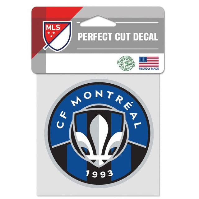 CF Montreal Perfect Cut Color Decal 4" x 4"