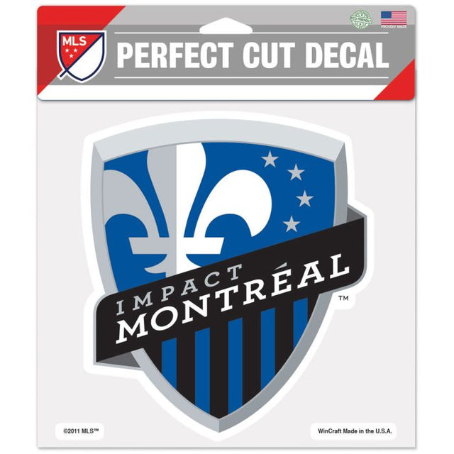 CF Montreal Perfect Cut Color Decal 8" x 8"