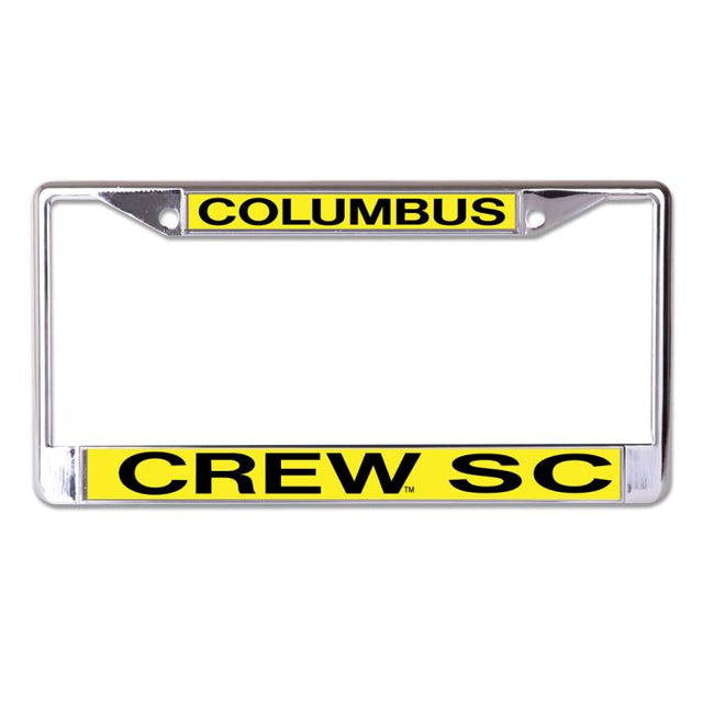 COLUMBUS CREW Lic Plt Frame S/L Printed