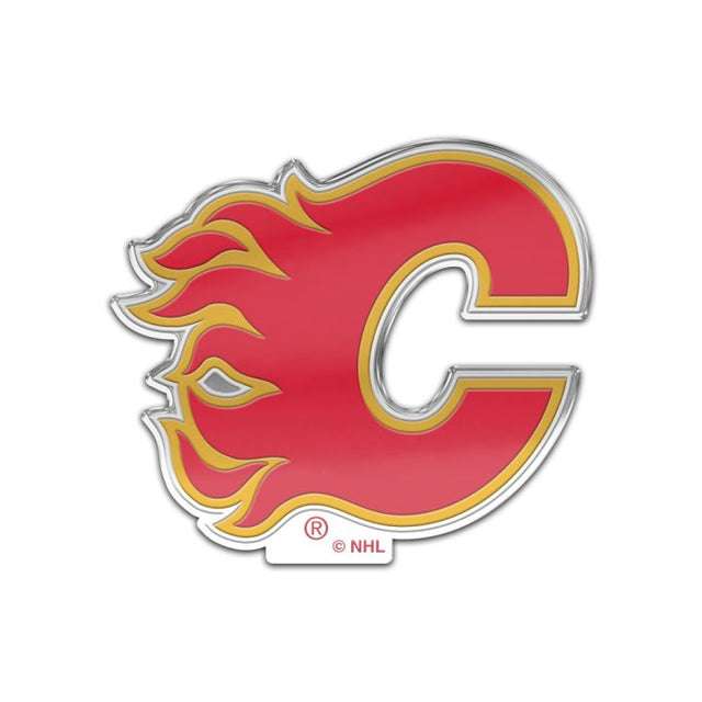 Insignia para automóvil de Calgary Flames con color